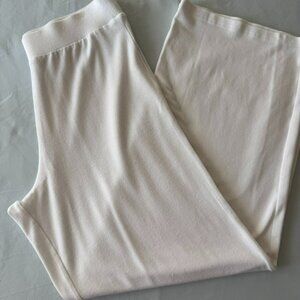 White Soft Surroundings Louge Pants